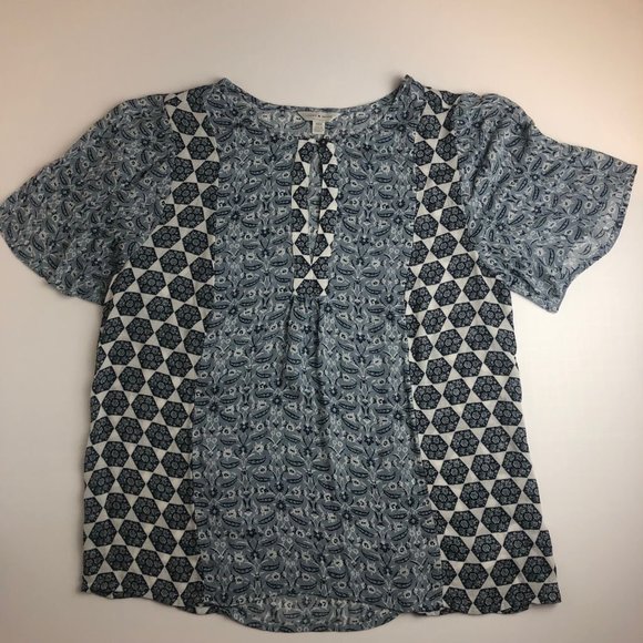 Lucky Brand Size M Women's Viscose Blouse Top - Picture 2 of 5